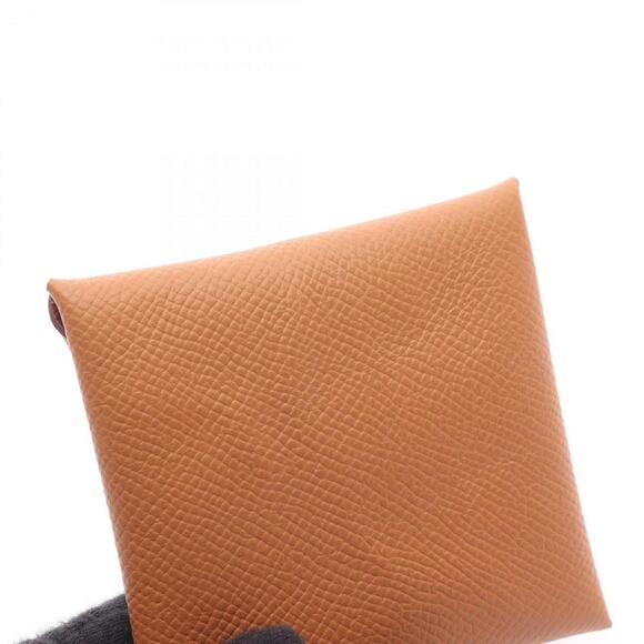 HERMES Brown Leather Wallet - Picture 6 of 7